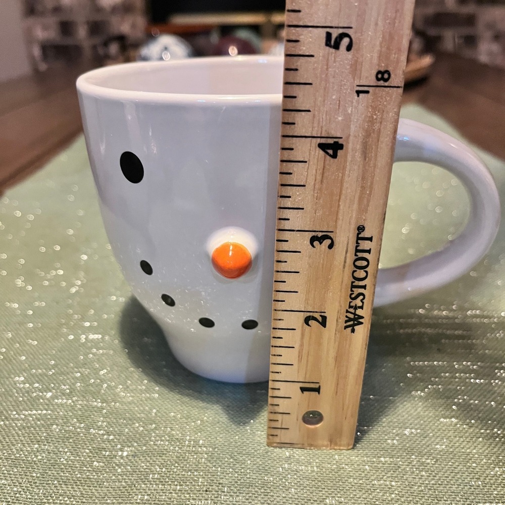 Royal Norfolk Snowman Face Mug 20 oz Coffee Mug - Picture 6 of 8